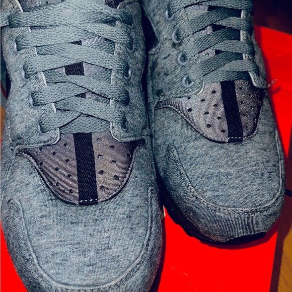 NIKE AIR HUARACHE RUN TP “FLEECE” GREY-BLACK SZ 8 [749659-002] - Picture 12 of 16